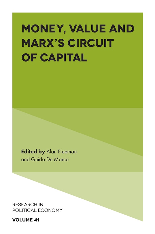 Front cover_Money, Value and Marx’s Circuit of Capital