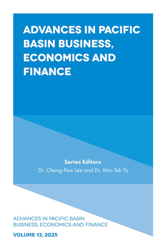 Front cover_Advances in Pacific Basin Business, Economics and Finance
