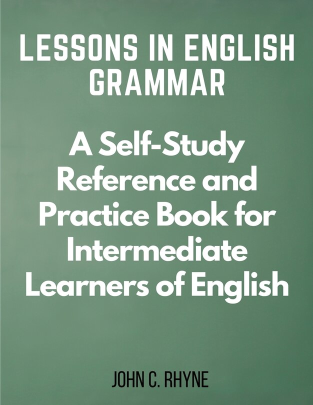 Front cover_Lessons in English Grammar
