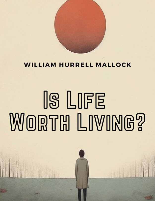 Front cover_Is Life Worth Living ?