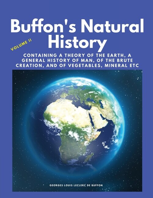Couverture_Buffon's Natural History, Volume II