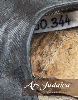 Front cover_Ars Judaica: The Bar-Ilan Journal of Jewish Art, Volume 19