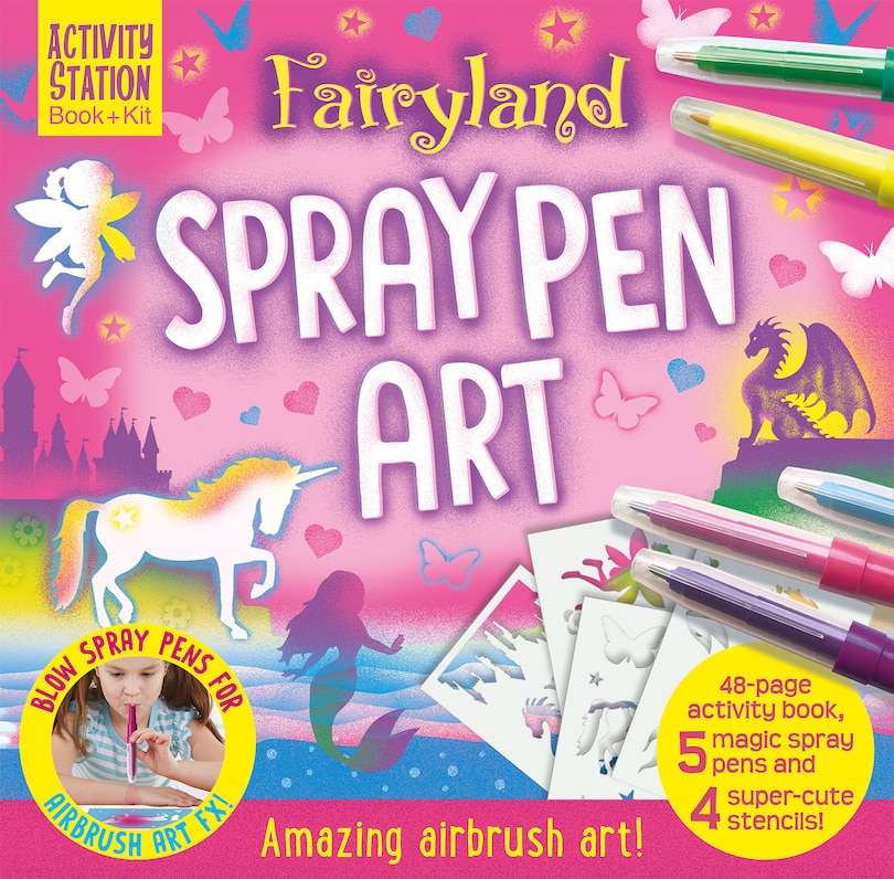 Front cover_Fairyland Spray Pen Art