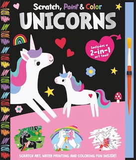 Scratch, Paint & Color Unicorns