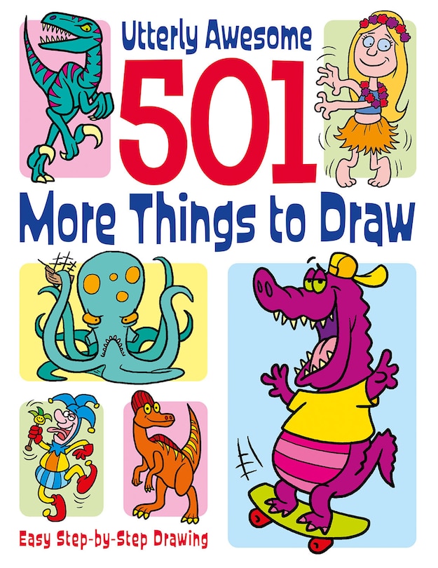 Front cover_501 More Things to Draw