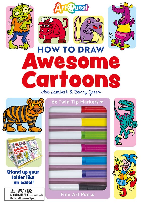 Couverture_How to Draw Awesome Cartoons