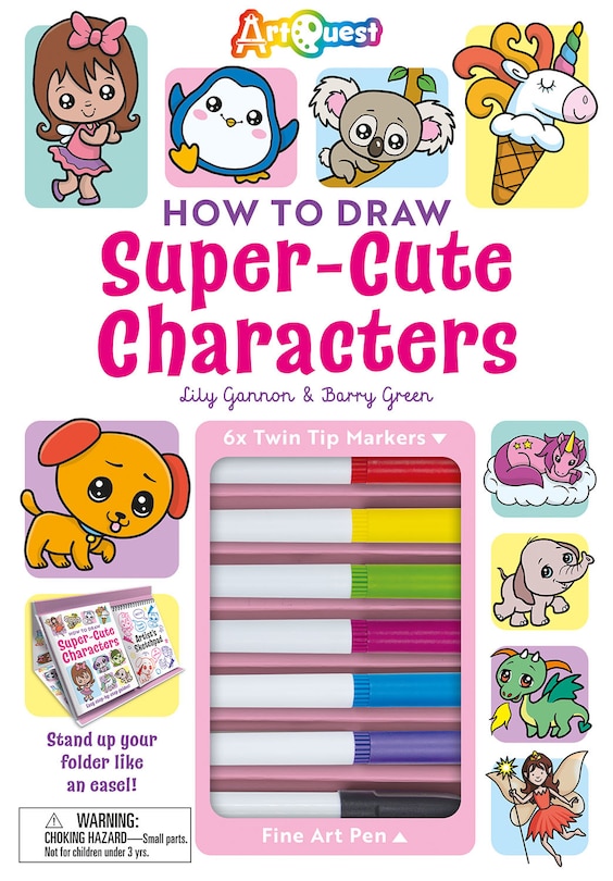 Front cover_How to Draw Super-Cute Characters