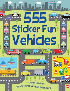 Couverture_555 Sticker Fun - Vehicles