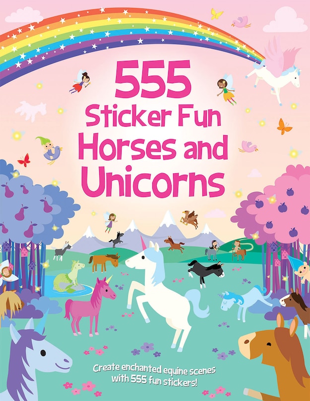 Couverture_555 Sticker Fun - Horses and Unicorns