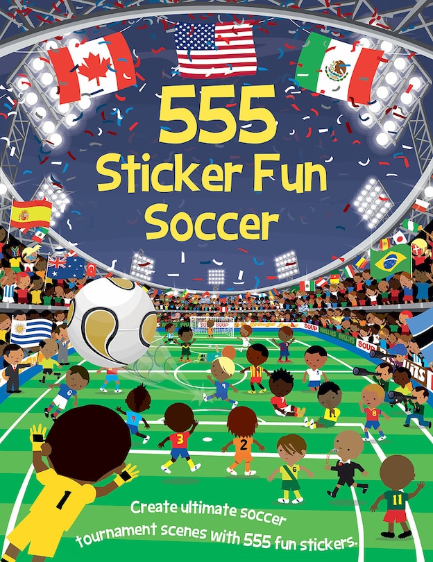 Front cover_555 Sticker Fun Soccer