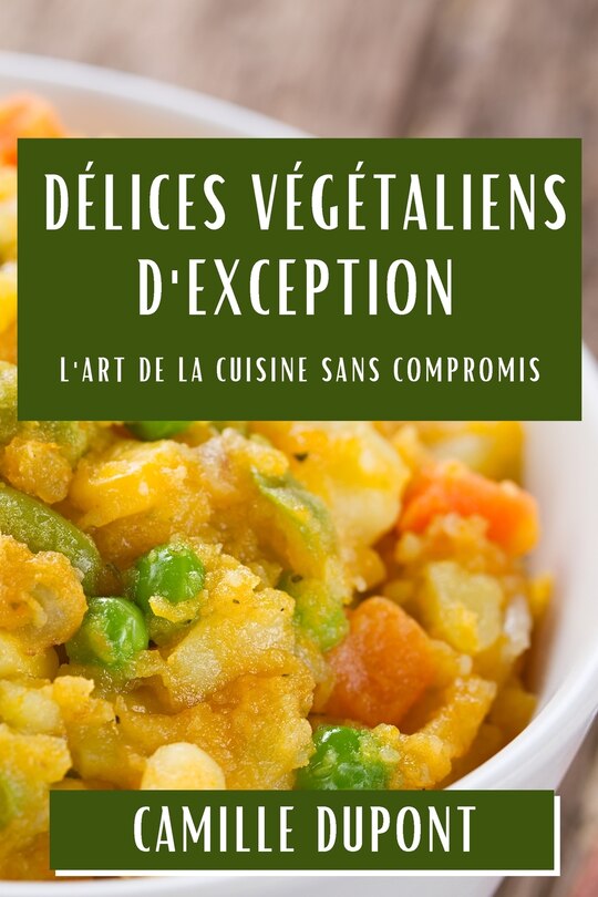Front cover_Délices Végétaliens d'Exception