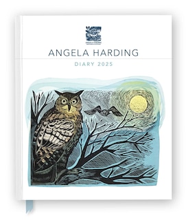 Couverture_Angela Harding 2025 Desk Diary Planner - Week to View, Illustrated throughout