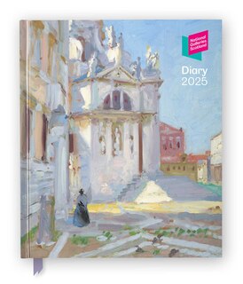 Front cover_National Galleries Scotland 2025 Desk Diary Planner - Week to View, Illustrated throughout