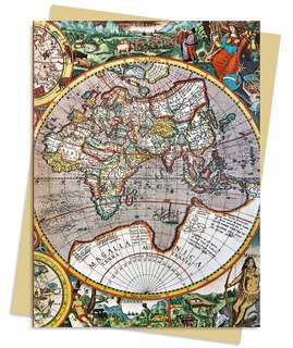 Couverture_Pieter van den Keere: Antique Map Greeting Card Pack