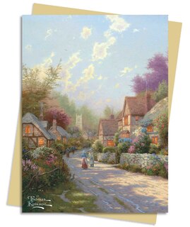 Couverture_Thomas Kinkade: Cobblestone Village Greeting Card Pack