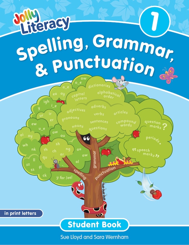 Couverture_Spelling, Grammar, & Punctuation Student Book 1