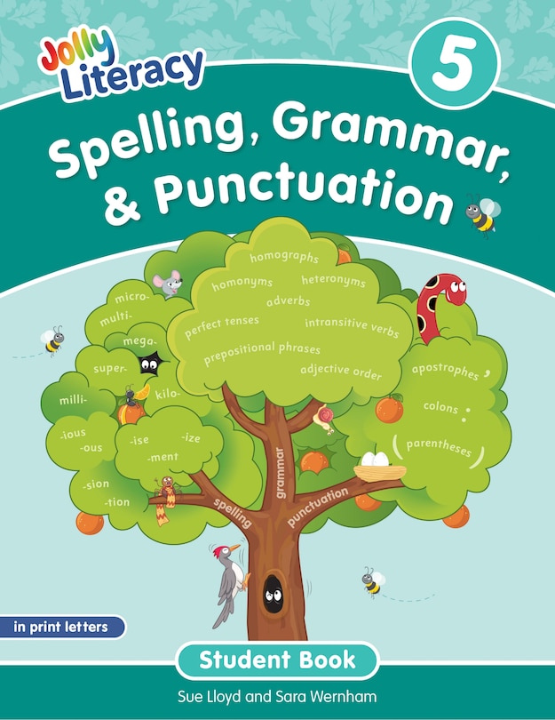 Couverture_Spelling, Grammar, & Punctuation Student Book 5