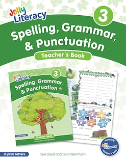 Couverture_Spelling, Grammar, & Punctuation Teacher's Book 3