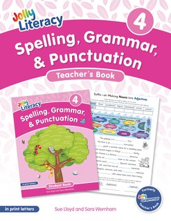 Couverture_Spelling, Grammar, & Punctuation Teacher's Book 4