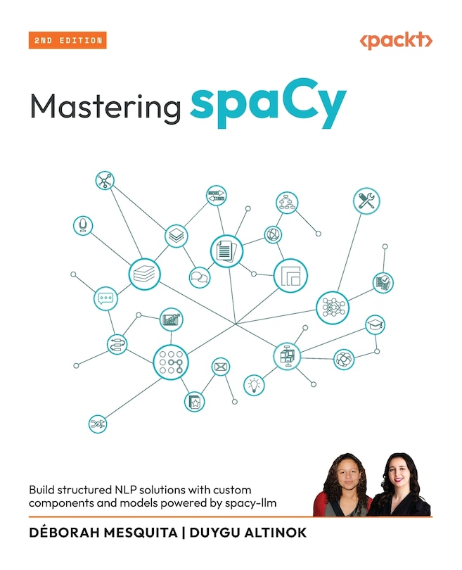 Couverture_Mastering spaCy - Second Edition