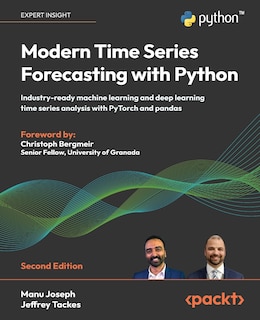 Front cover_Modern Time Series Forecasting with Python - Second Edition