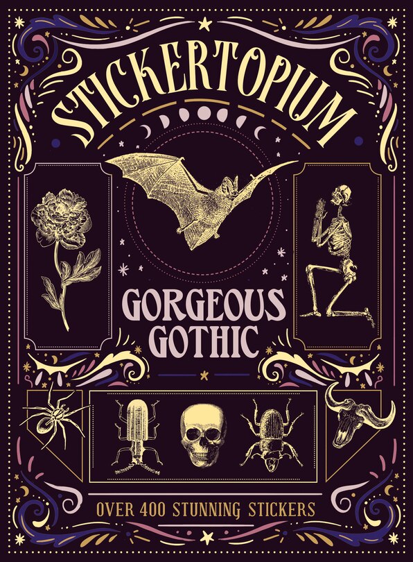 Front cover_Stickertopium: Gorgeous Gothic