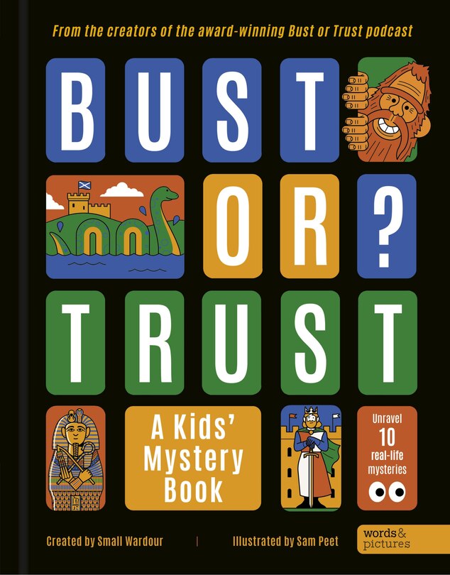 Front cover_BUST OR TRUST: A Kids' Mystery Book