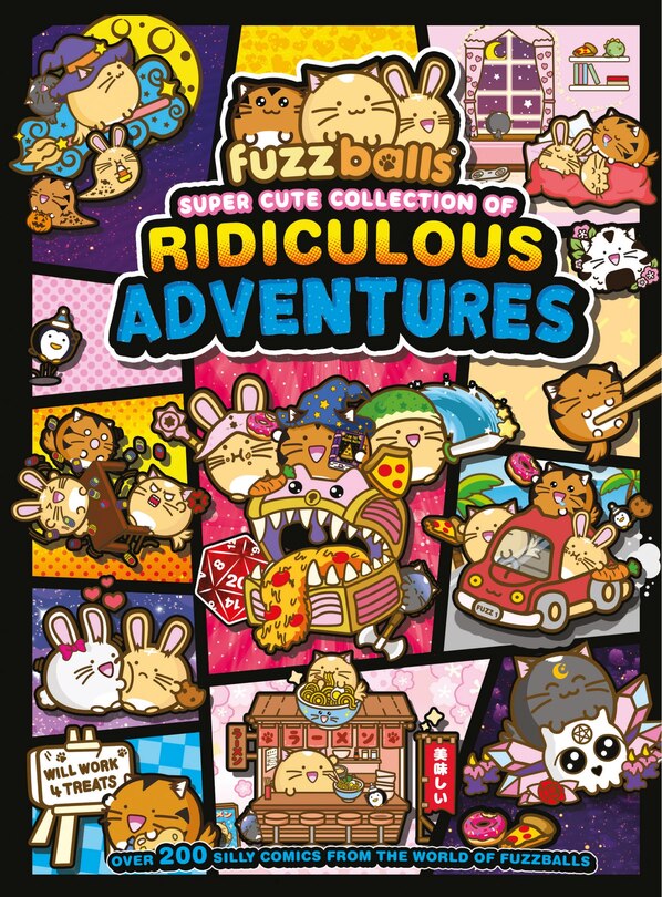 Front cover_Fuzzballs Super Cute Collection of Ridiculous Adventures
