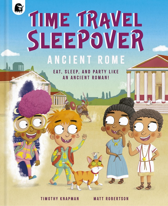 Front cover_Time Travel Sleepover: Ancient Rome