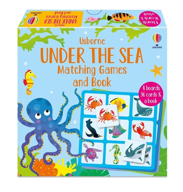 Front cover_UNDER SEA MATCHING GAMES & BK