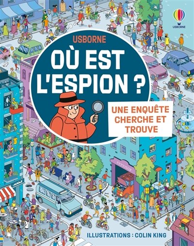 Front cover_Où est l'espion ? : une enquête cherche et trouve
