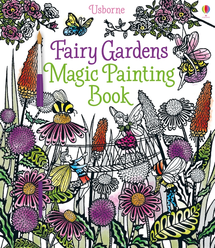 Couverture_Fairy Gardens Magic Painting Book