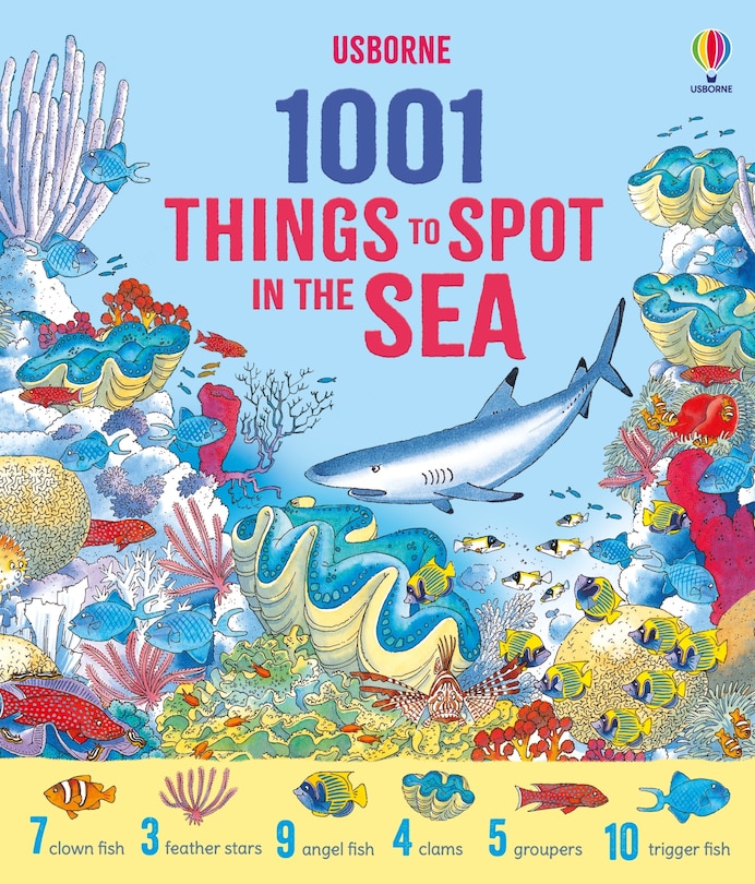Front cover_1001 Things to Spot in the Sea