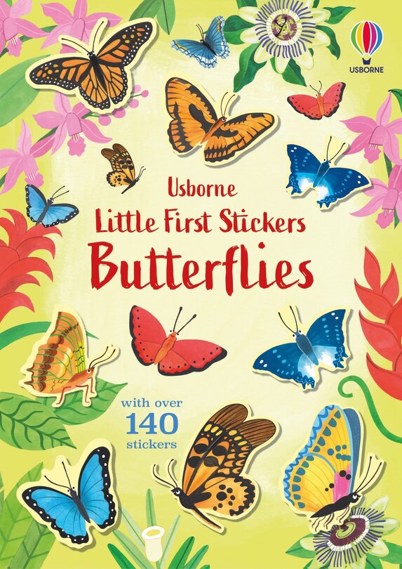 Couverture_Little First Stickers Butterflies