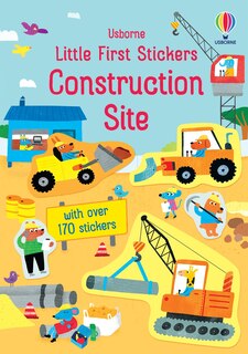 Front cover_Little First Stickers Construction Site