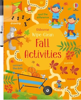 Front cover_Wipe-Clean Fall Activities