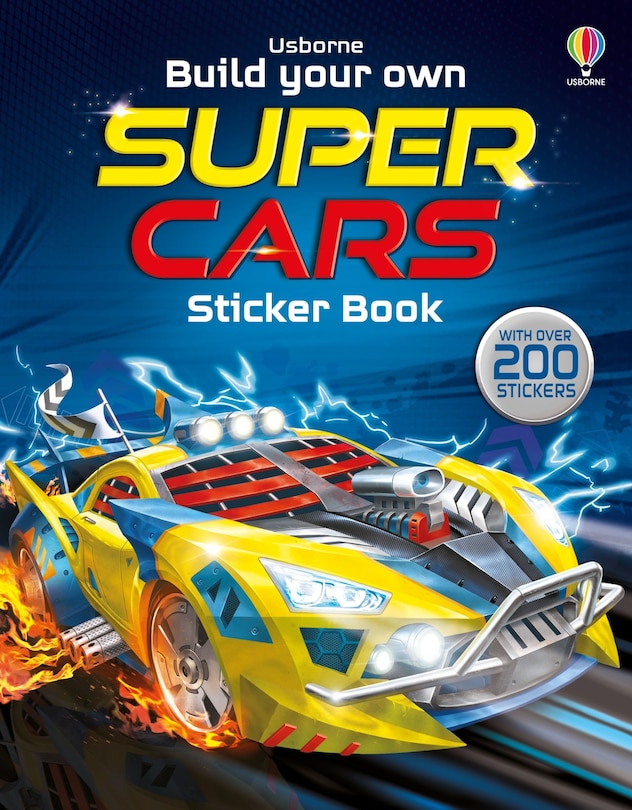 Couverture_Build Your Own Supercars Sticker Book