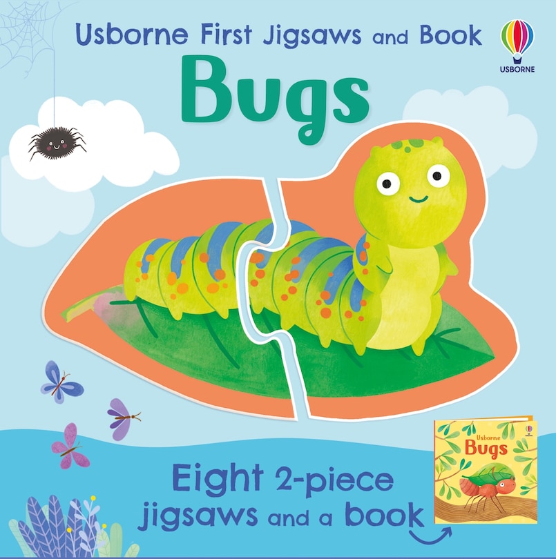 Couverture_Usborne First Jigsaws And Book: Bugs