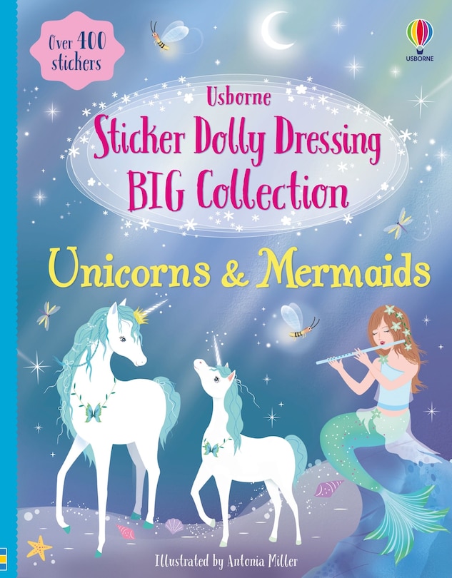 Couverture_Sticker Dolly Dressing Big Collection Unicorns & Mermaids
