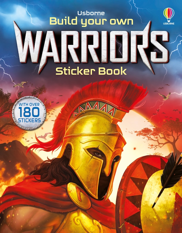 Front cover_Build Your Own Warriors Sticker Book