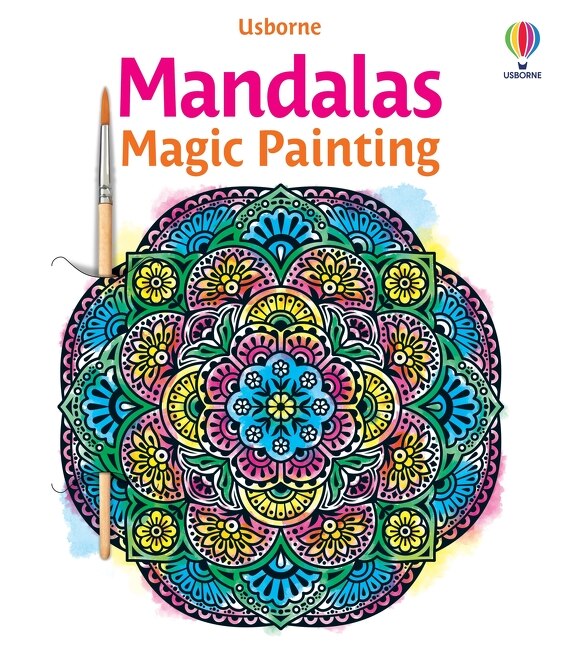 Couverture_Mandalas Magic Painting Book