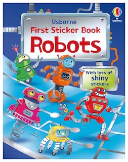 Front cover_First Sticker Books Robots