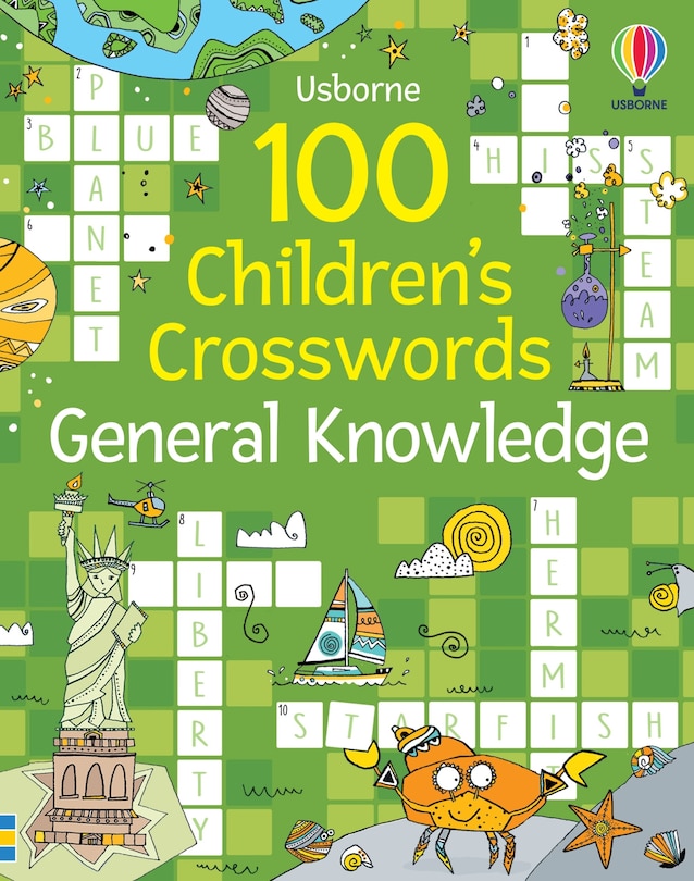 Couverture_100 Children's Crosswords: General Knowledge