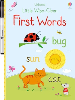 Front cover_Little Wipe-Clean First Words