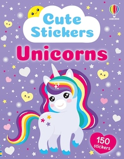 Couverture_Cute Stickers Unicorns