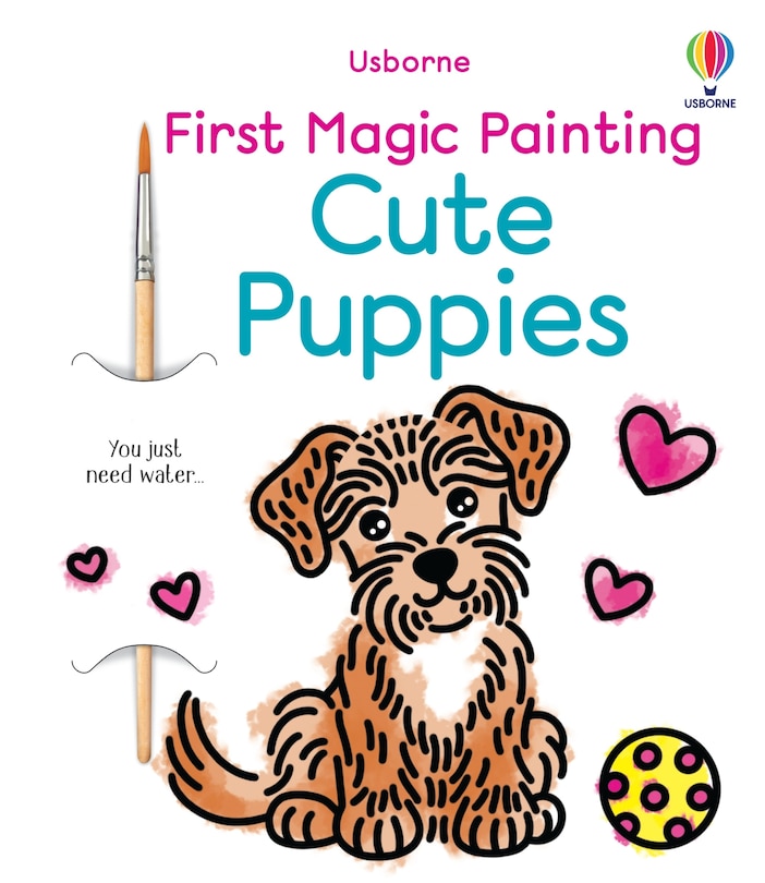 Front cover_First Magic Painting Cute Puppies