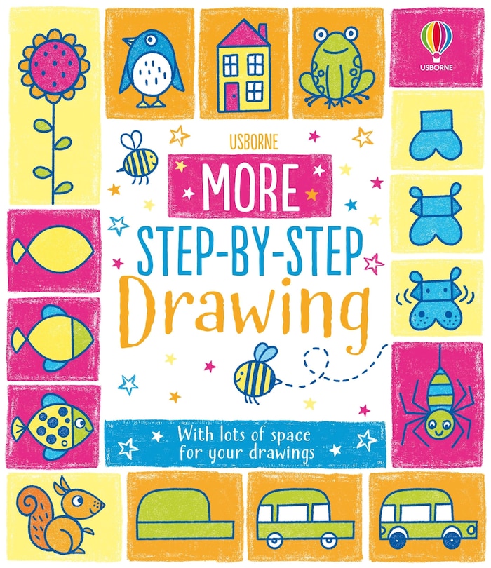 Front cover_More Step by Step Drawing Book