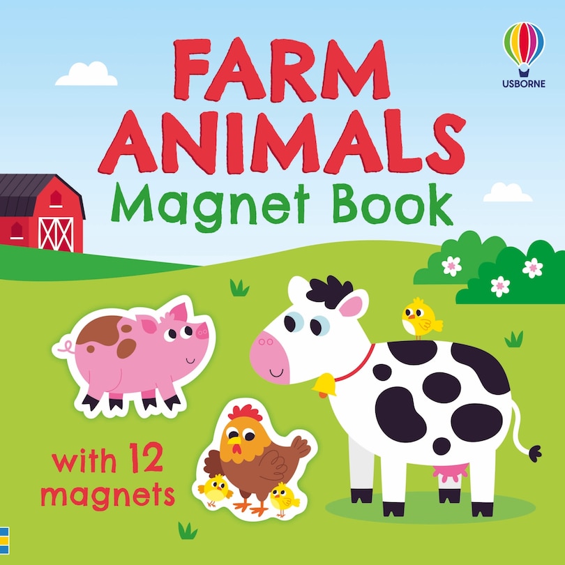Front cover_Farm Animals Magnet Book