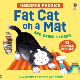Front cover_Usborne Phonics - Fat Cat on a Mat and other stories