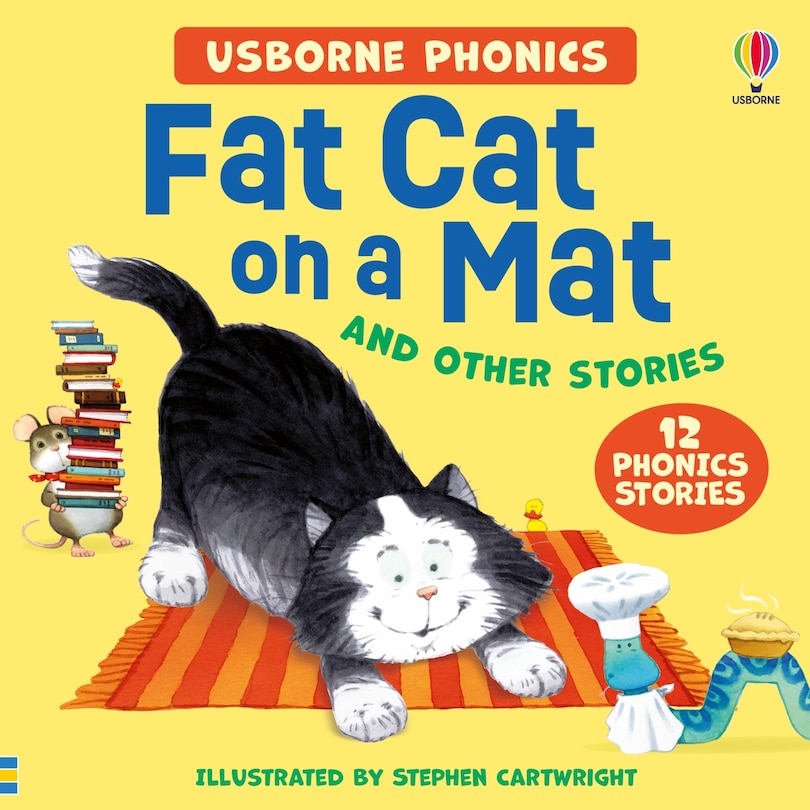 Front cover_Usborne Phonics - Fat Cat on a Mat and other stories